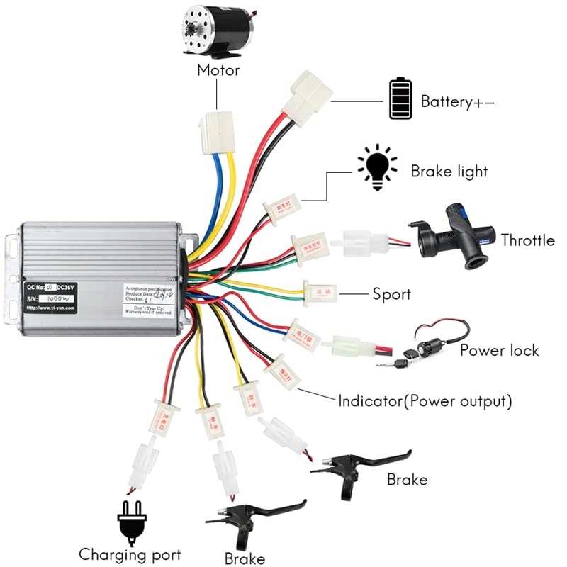 schematic 24 volt electric scooter wiring diagram