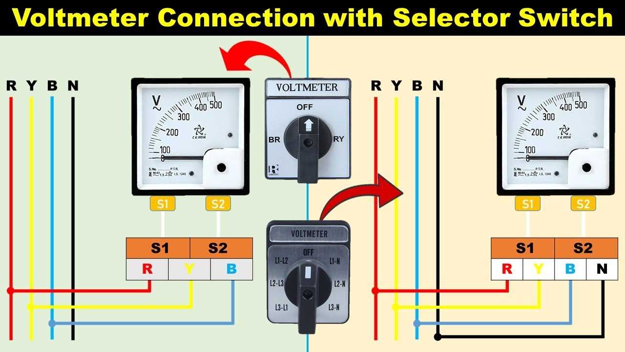 selector switch 3 position wiring diagram