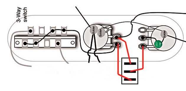 50s les paul wiring diagram