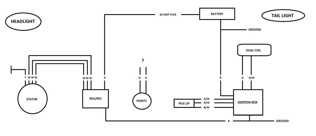 simple chopper wiring diagram