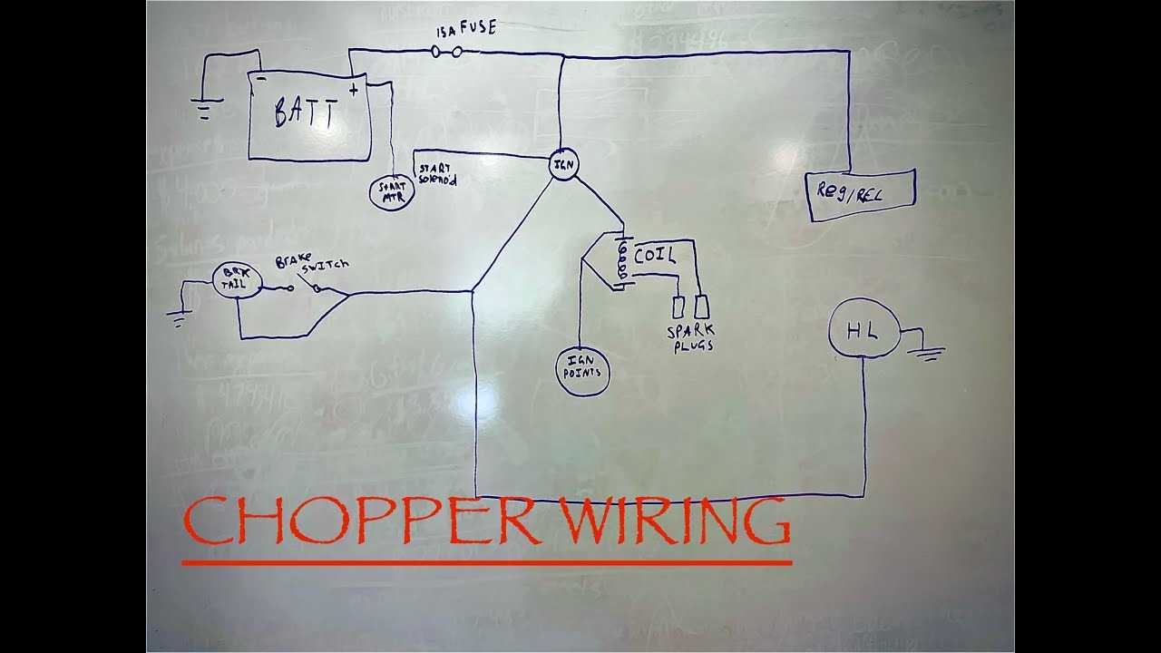 simple chopper wiring diagram