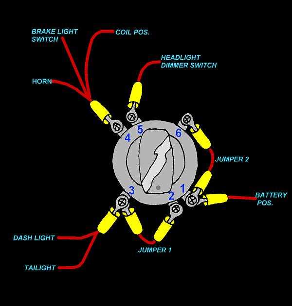 simplified motorcycle wiring diagram