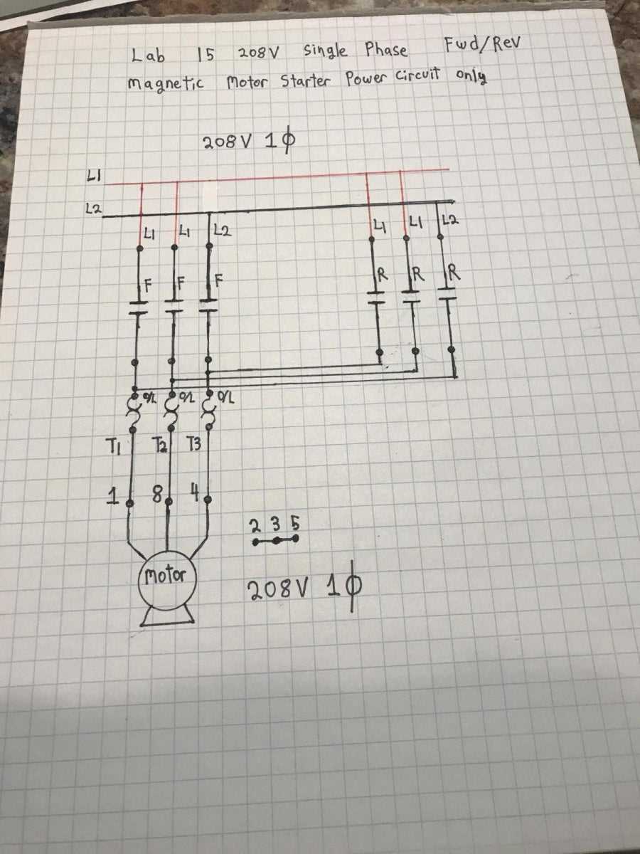 single phase 208 wiring diagram