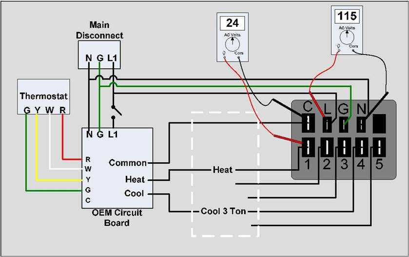 ecm blower motor wiring diagram