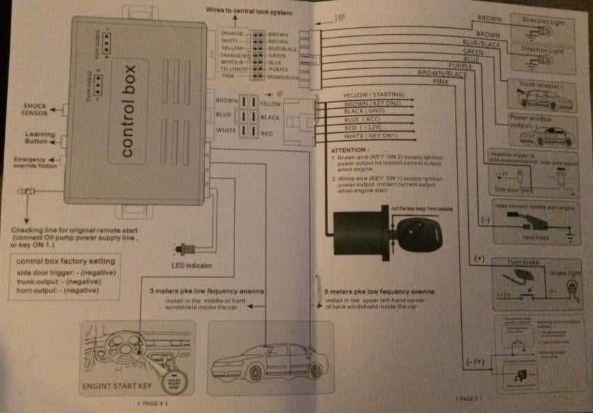 engine start button wiring diagram