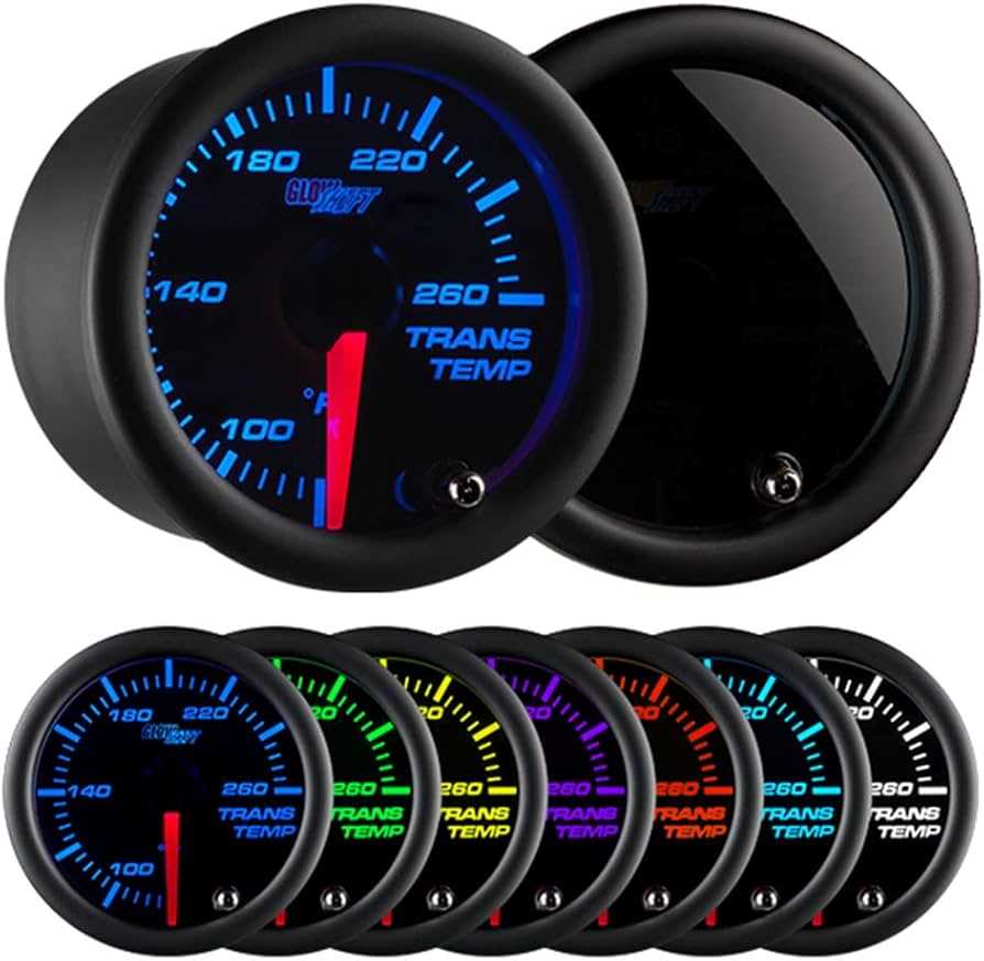 glowshift trans temp gauge wiring diagram