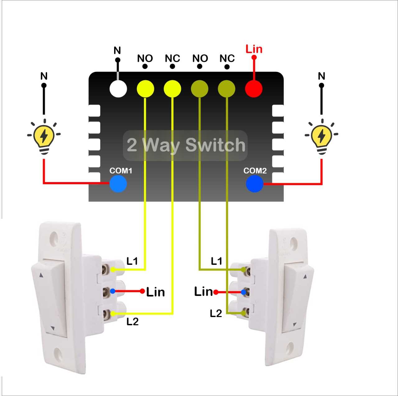 smart switch wiring diagram