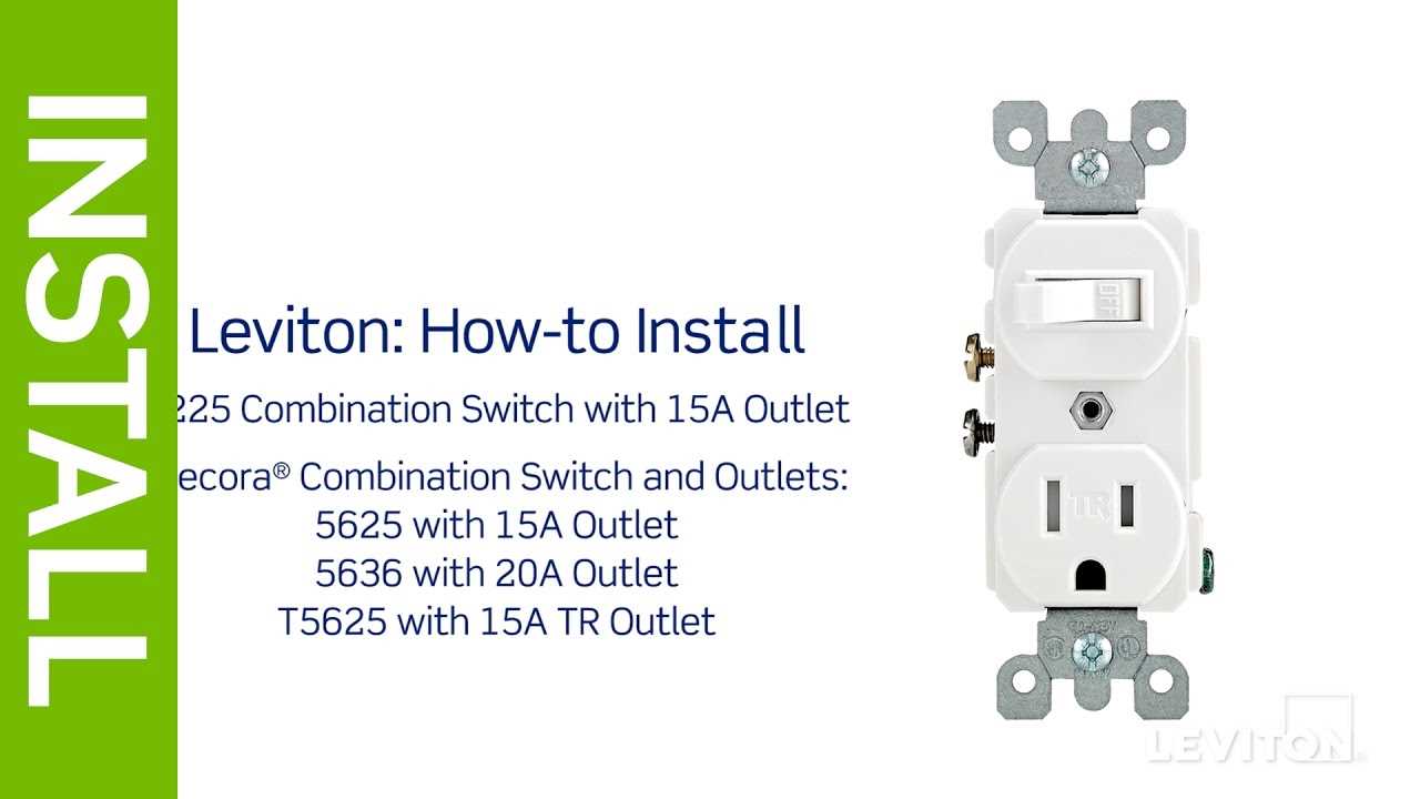 leviton double pole switch wiring diagram