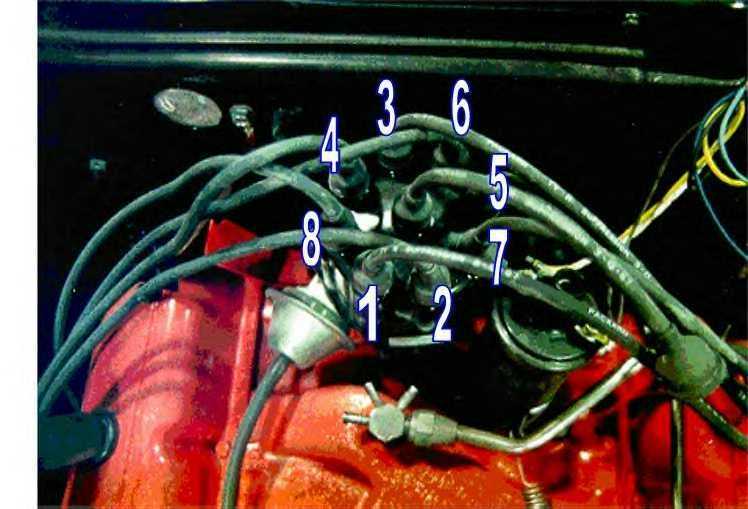 spark plug wiring diagram chevy 350