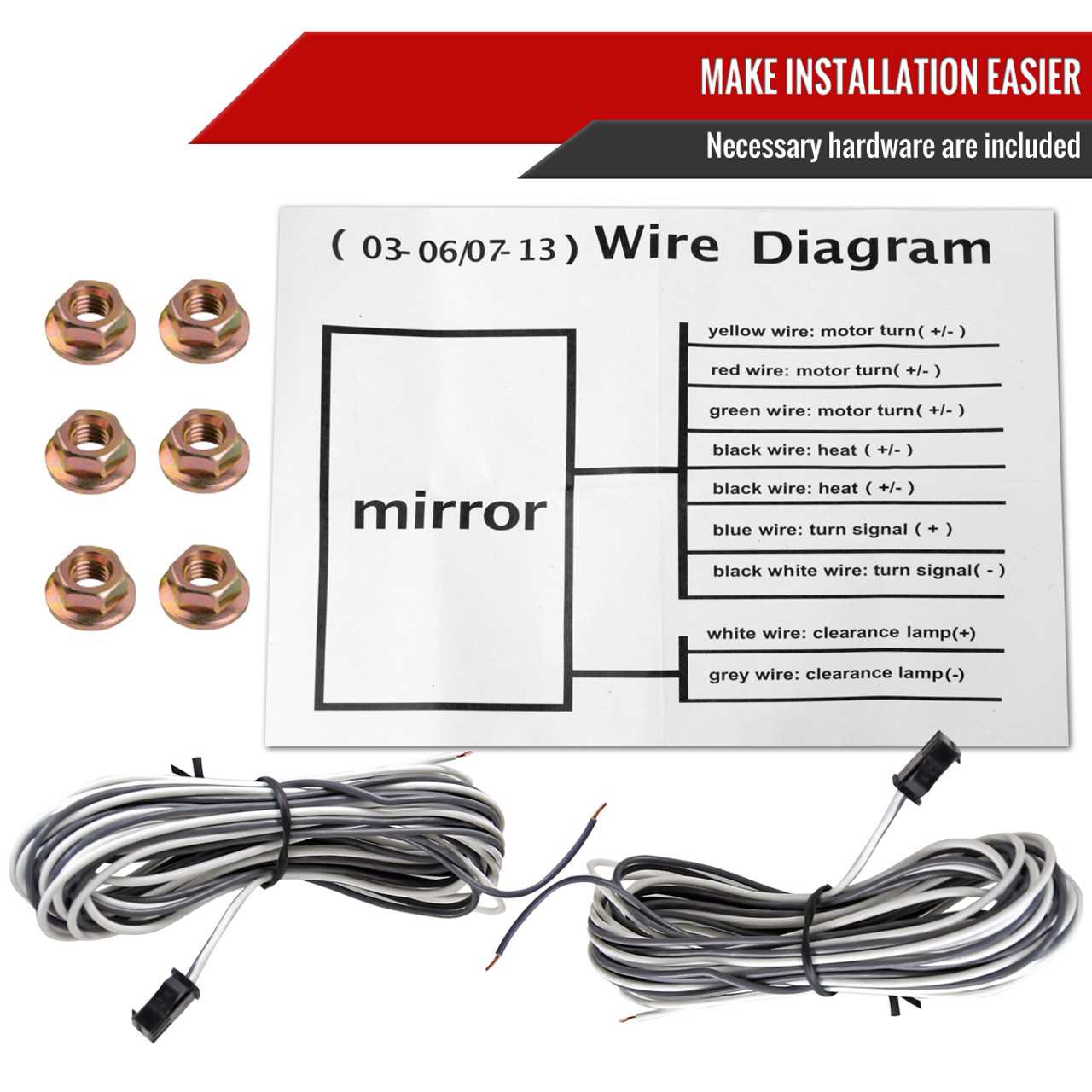 07 13 silverado tow mirrors wiring diagram