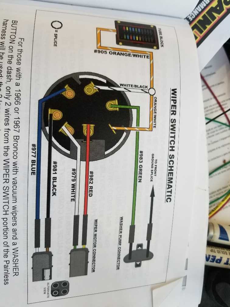 5 wire wiper motor wiring diagram