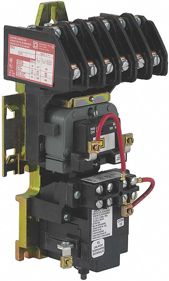 square d 8903 lighting contactor wiring diagram