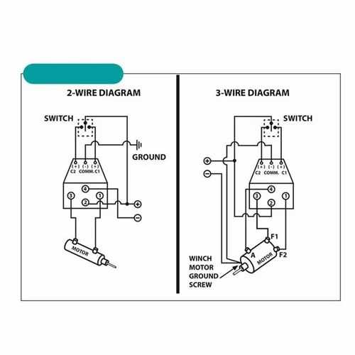 trailer winch wiring diagrams