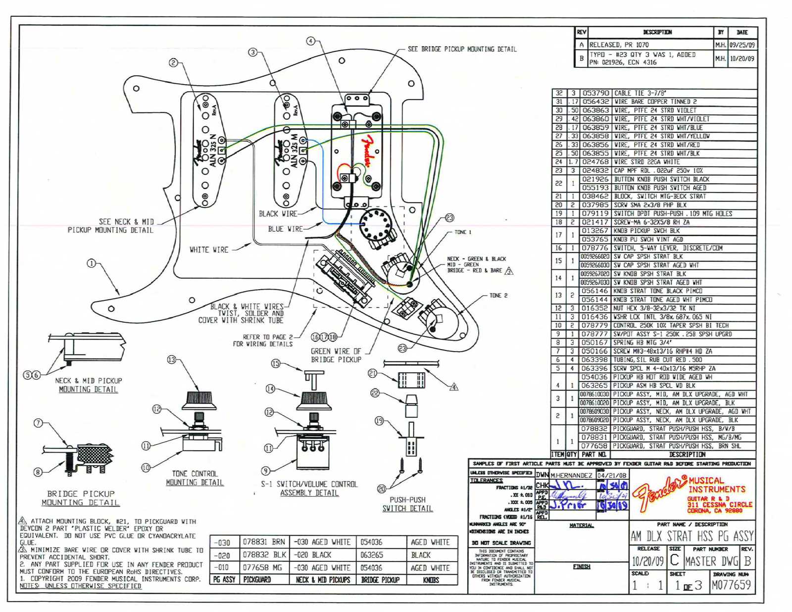 strat wiring diagram hss