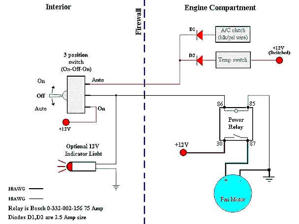 wiring diagram for cooling fans for marantz sr6012