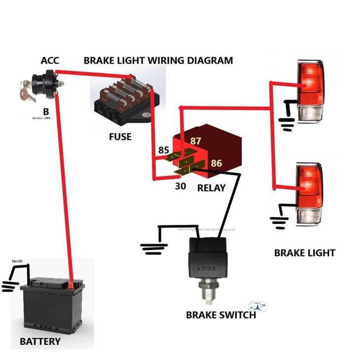 tail light wiring harness diagram