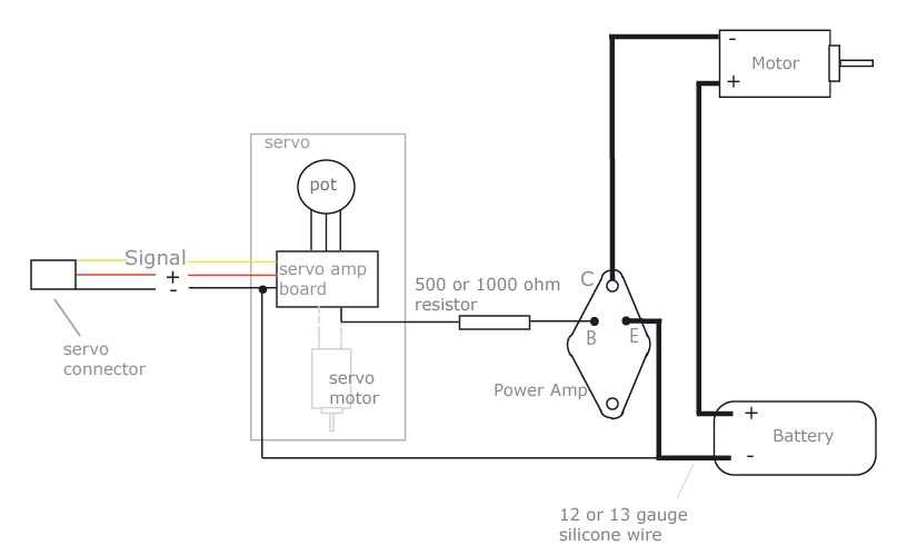 brushless esc wiring diagram