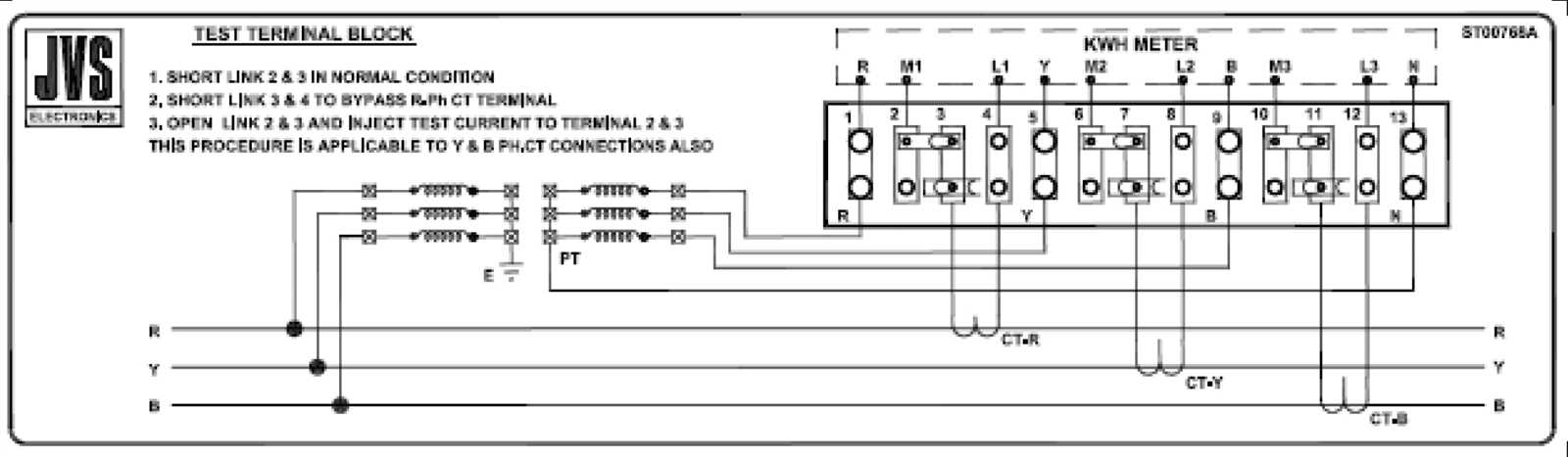 terminal block wiring diagram