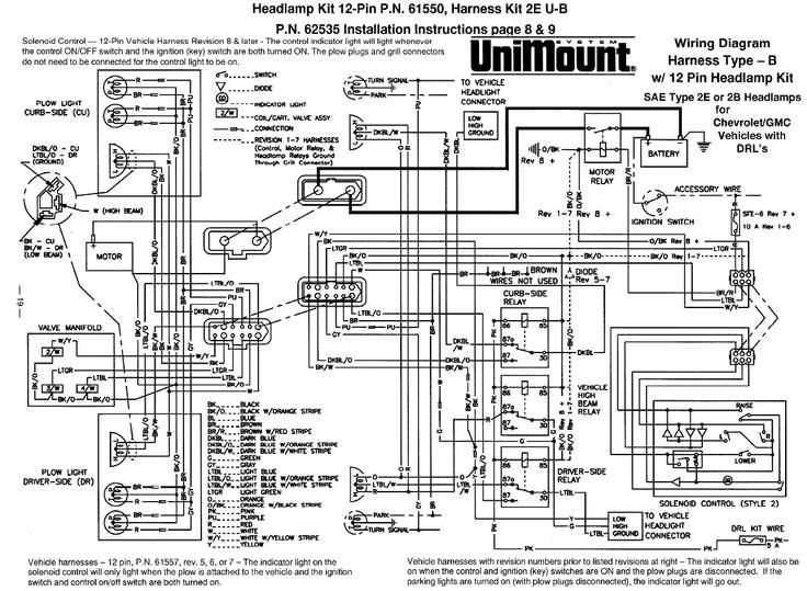 fisher plow lights wiring diagram