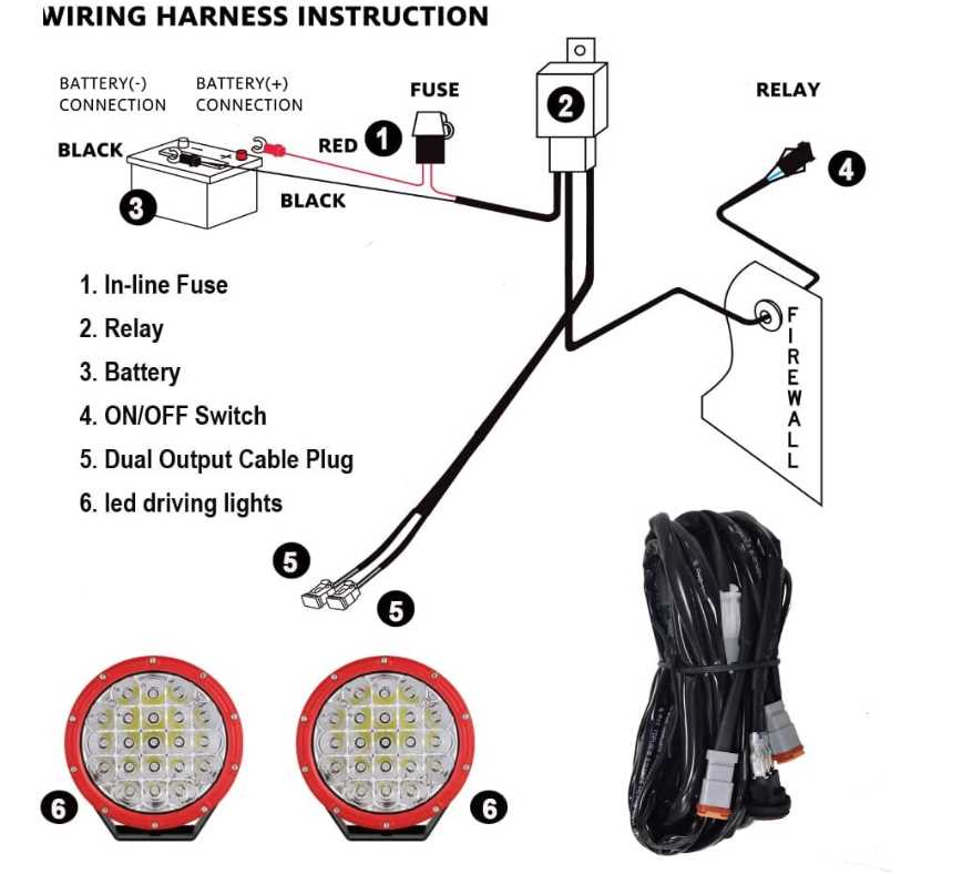 4 wire led light bar wiring diagram