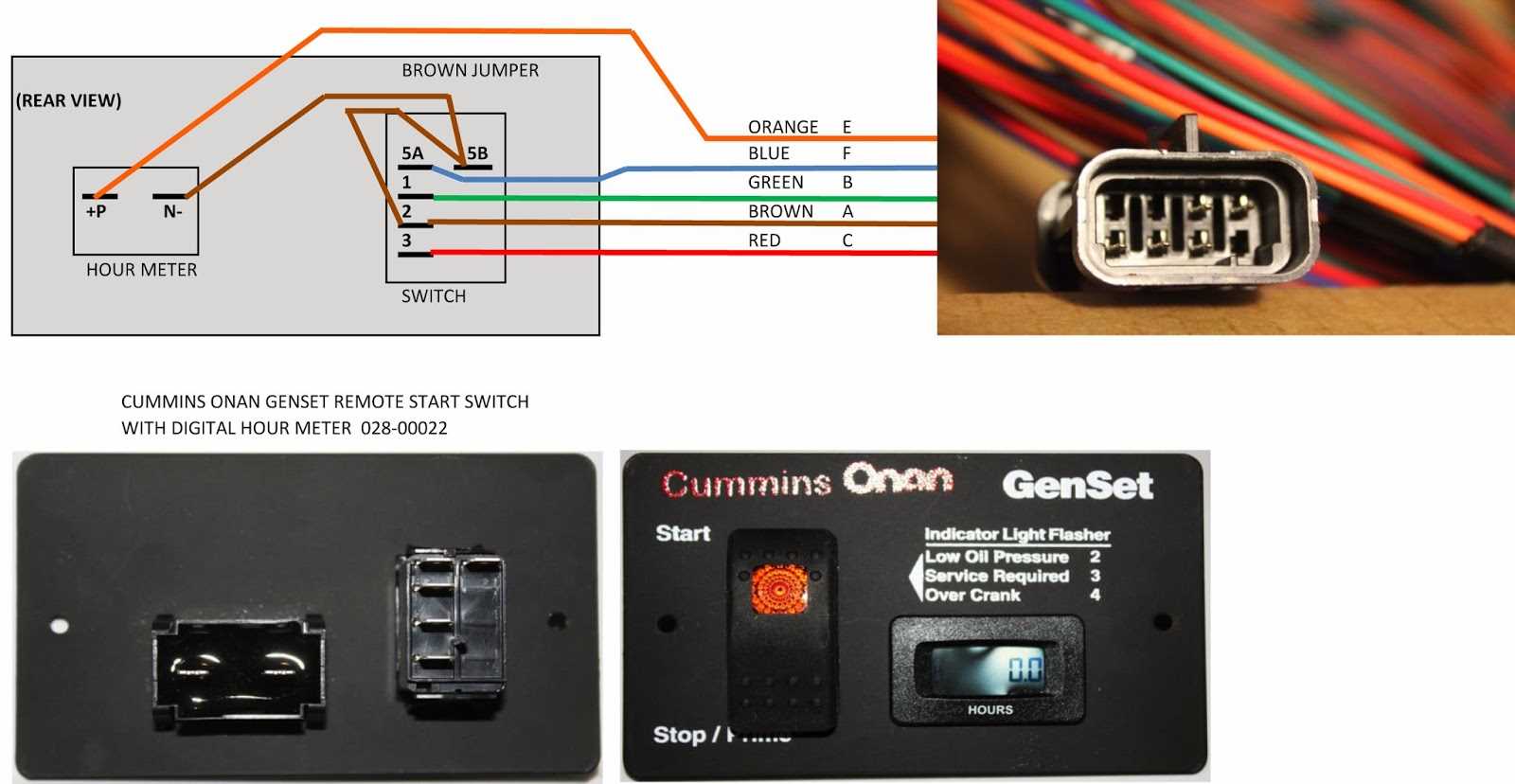 onan 4000 generator wiring diagram