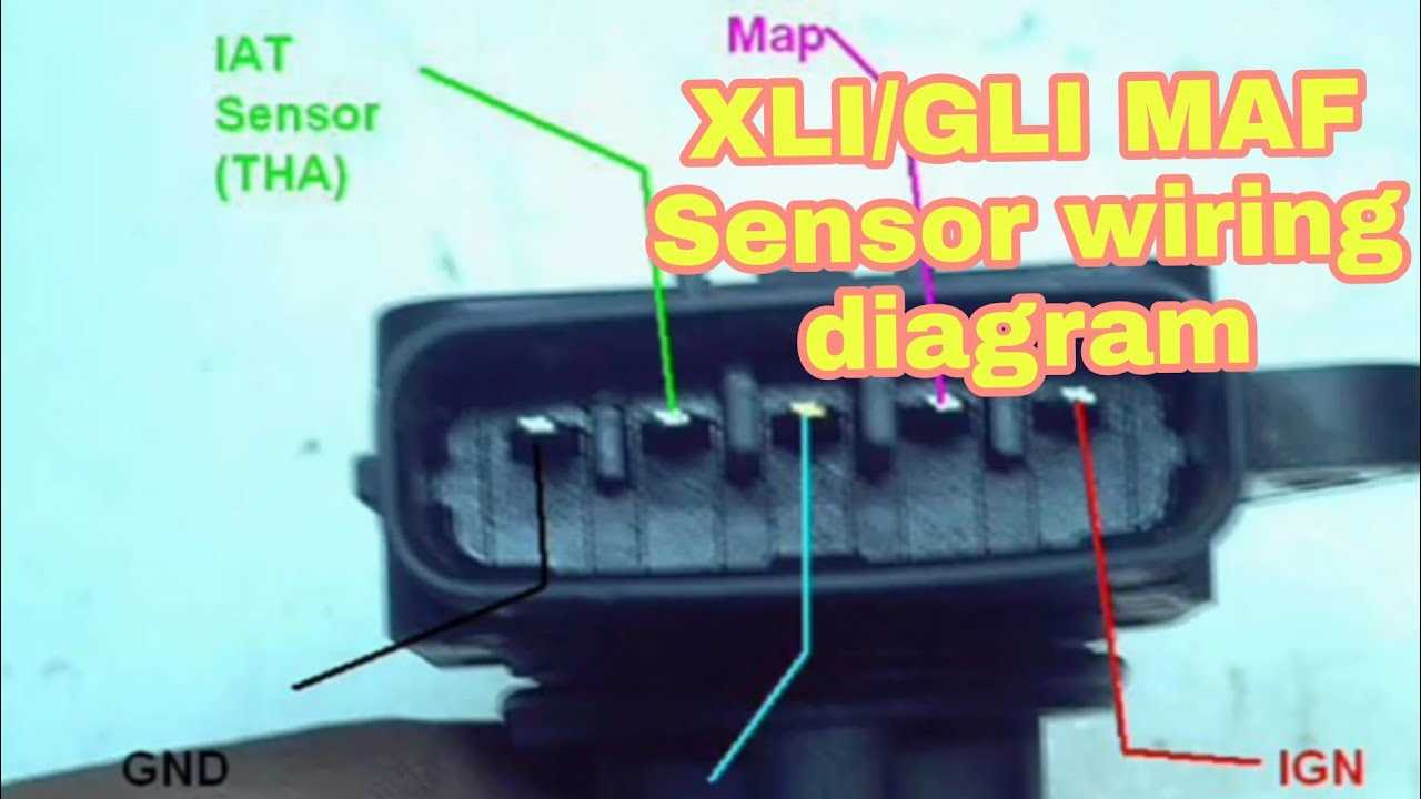 toyota 5 wire maf sensor wiring diagram