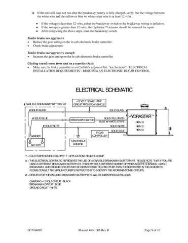 trailer brake wiring diagram