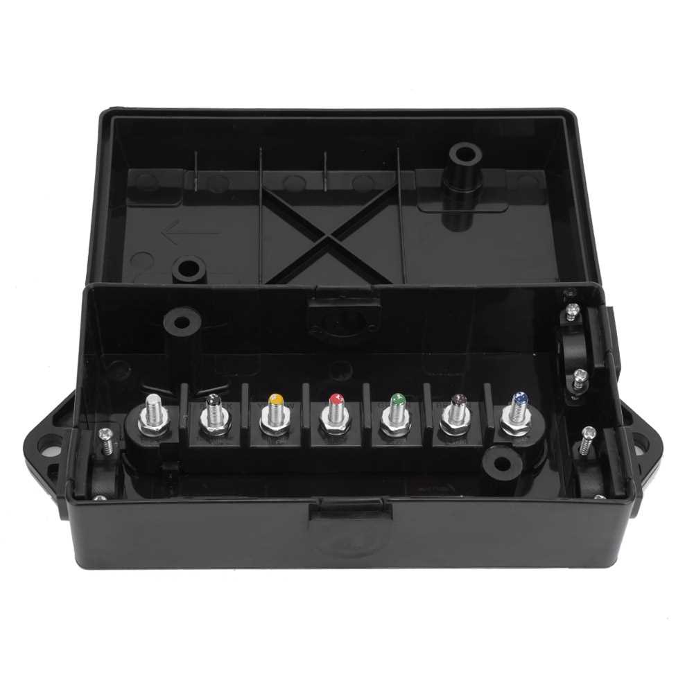 trailer wiring junction box diagram