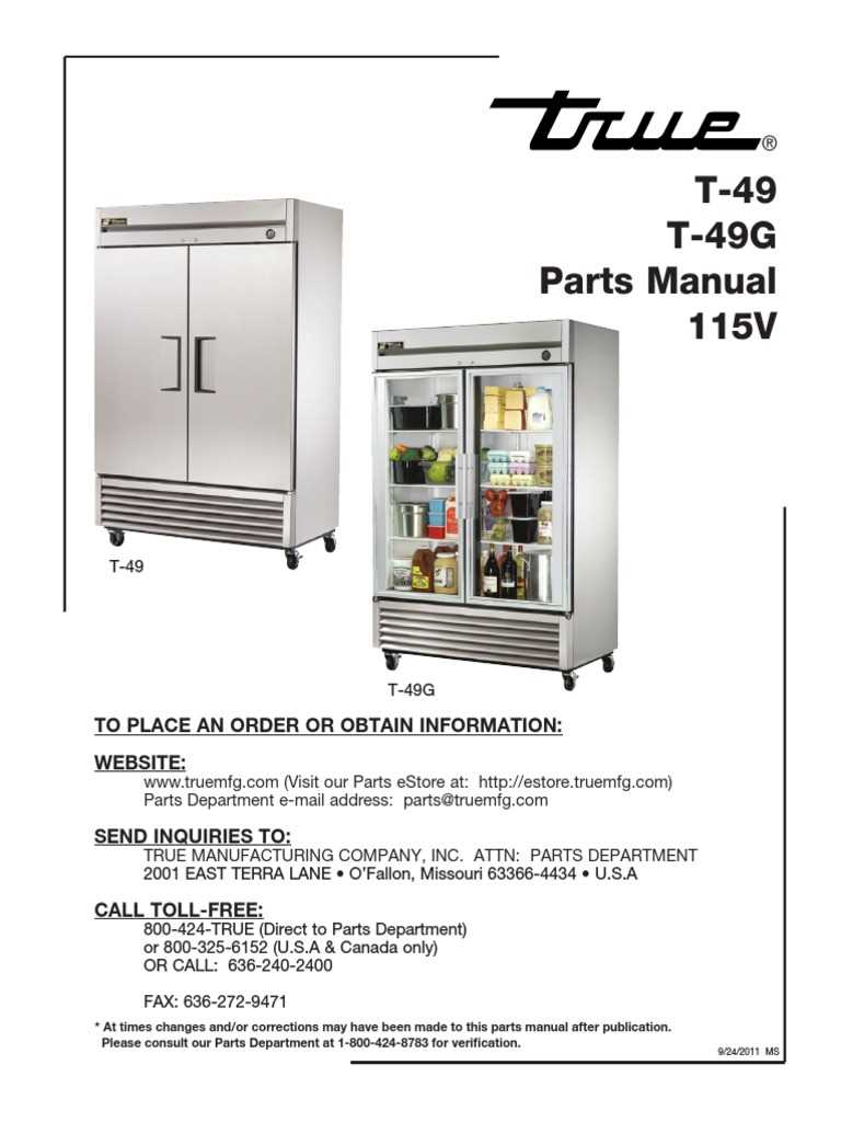 true freezer t 49f wiring diagram