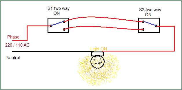 two switch wiring diagram