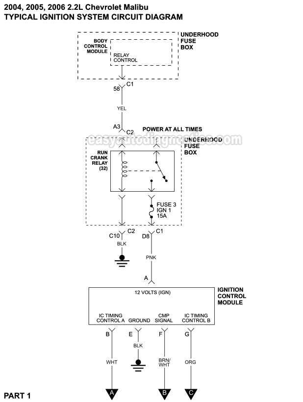 gm ignition switch wiring diagram