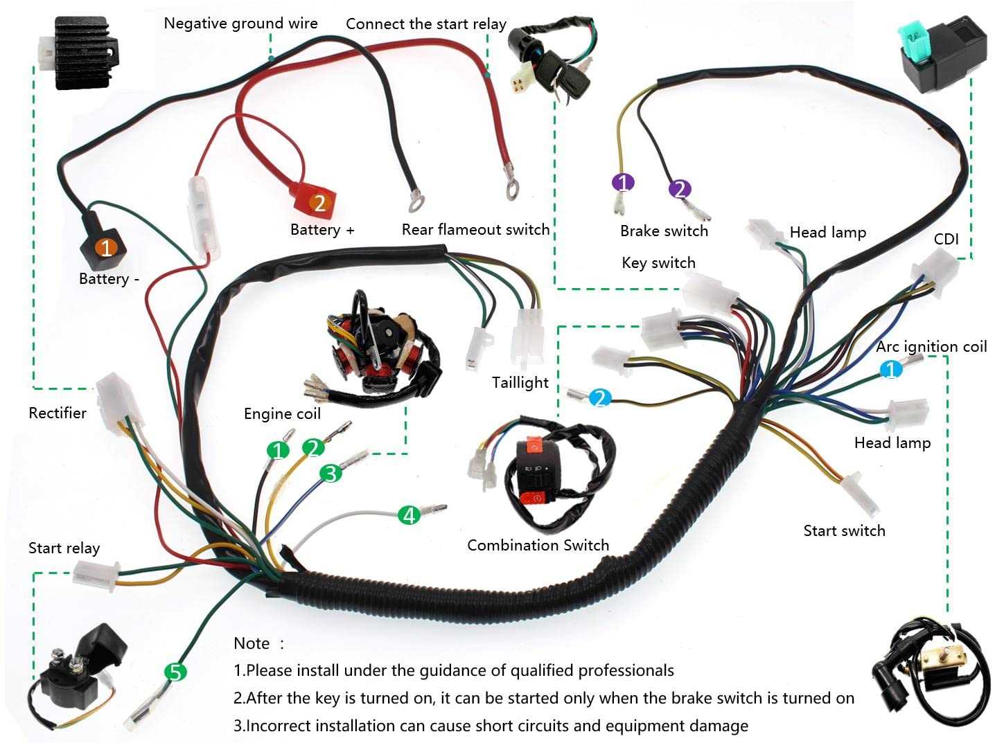 gy6 stator wiring diagram