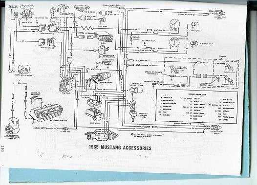 1966 mustang wiring diagram