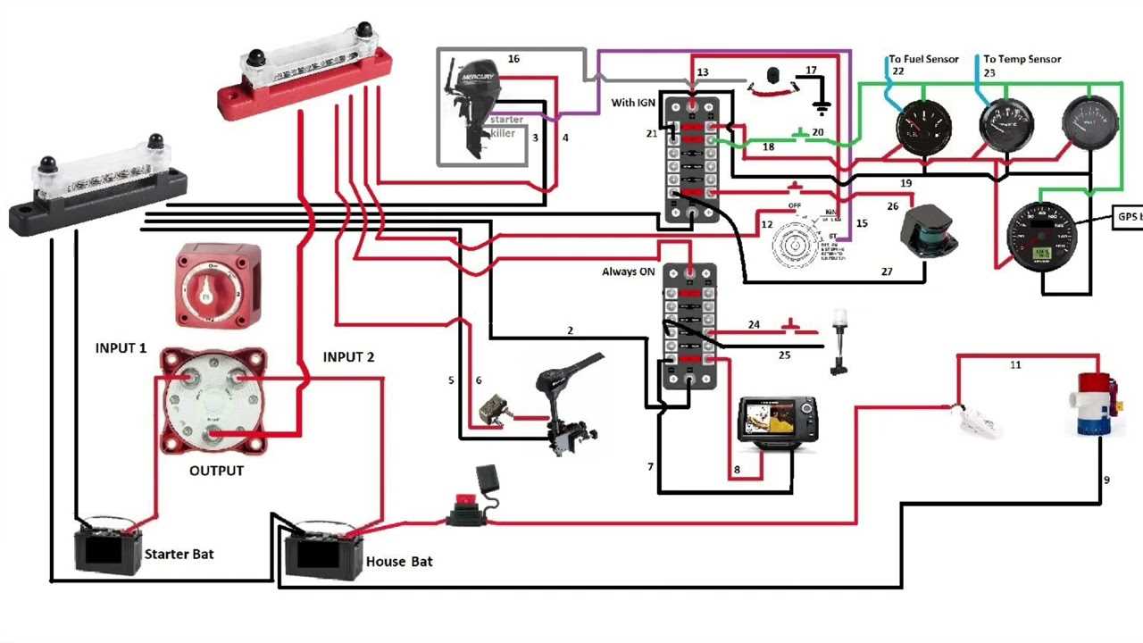 marine single battery switch wiring diagram