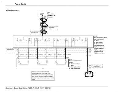 wiring harness ford power seat wiring diagram