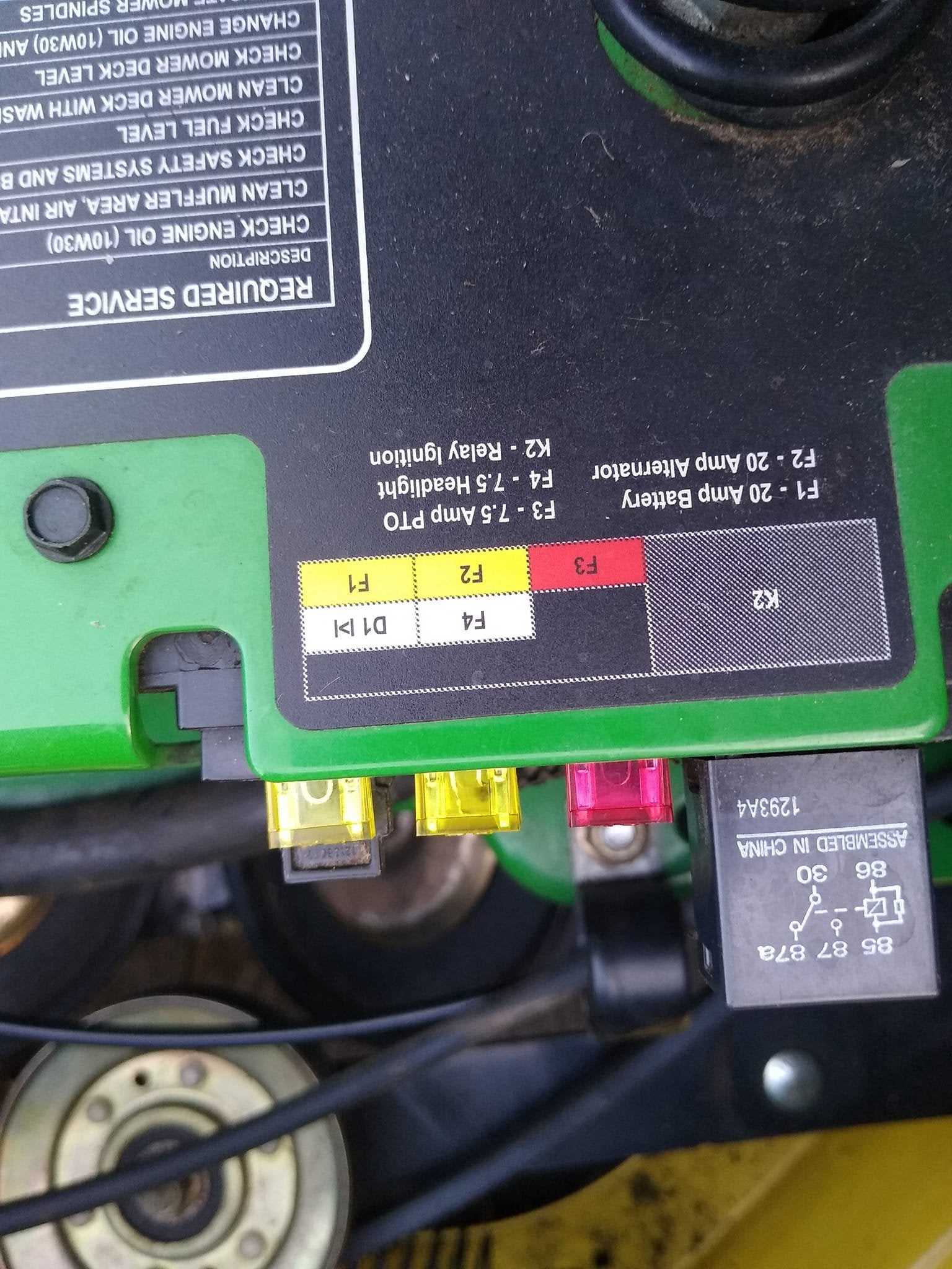 john deere z445 wiring diagram