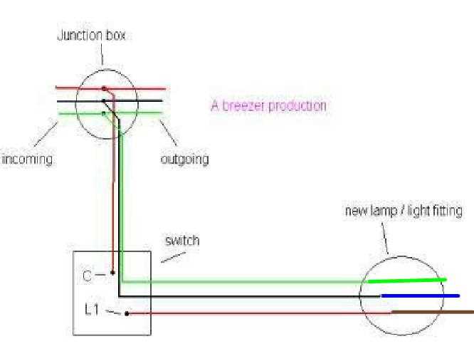 outdoor lamp post wiring diagram