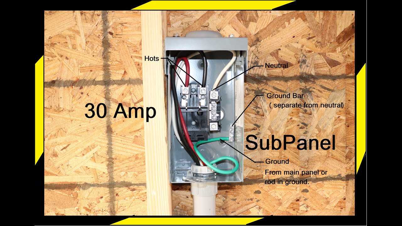 30 amp disconnect wiring diagram