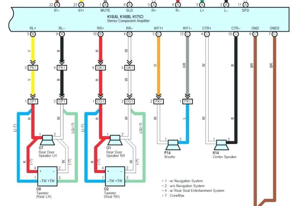 2003 toyota tundra radio wiring diagram
