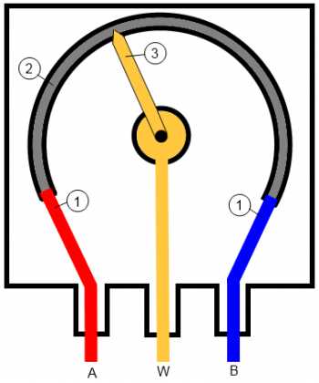 wiring diagram for potentiometer