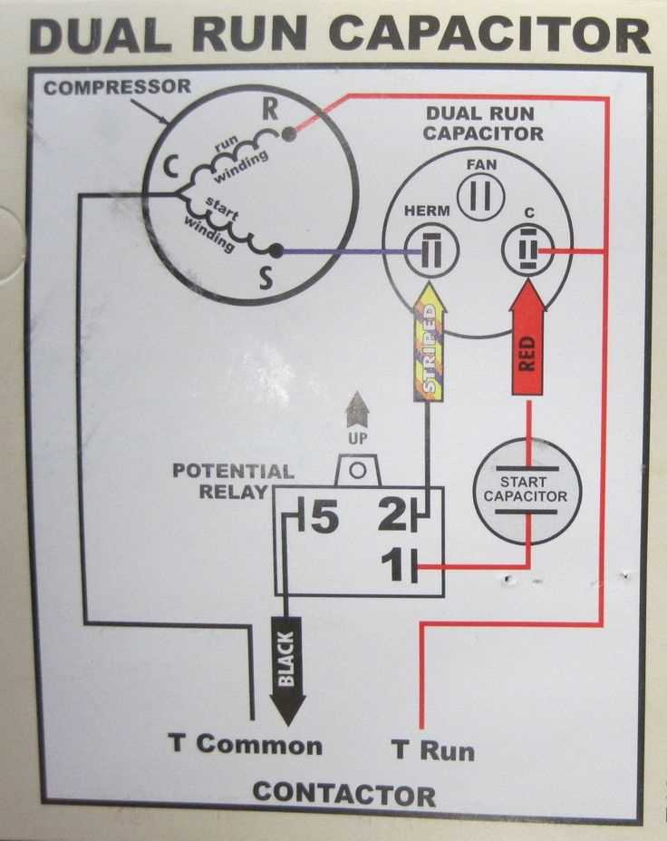 wiring diagram capacitor