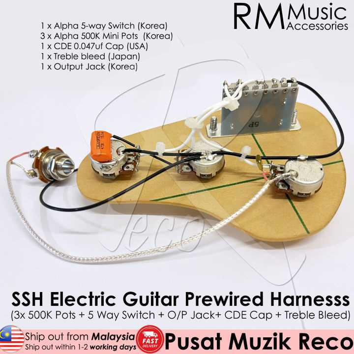 guitar output jack wiring diagram