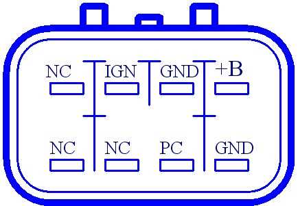 cdi ignition 8 pin cdi wiring diagram