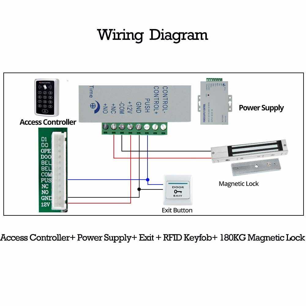 magnetic lock wiring diagram