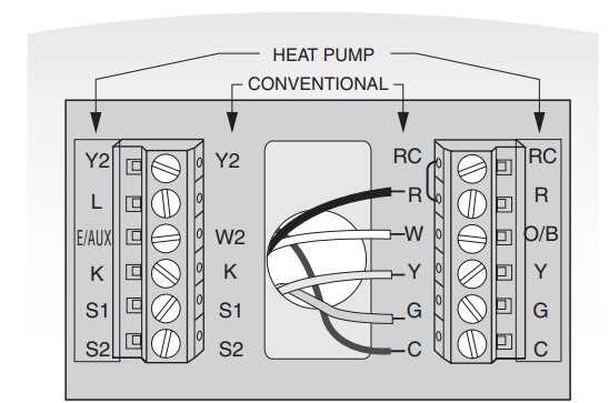 honeywell t9 wiring diagram