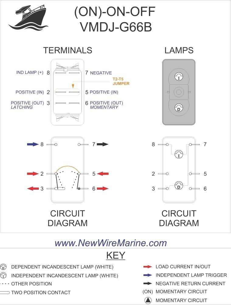 wiring diagram for rocker switch