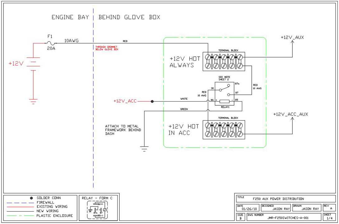 ford f250 upfitter switch wiring diagram