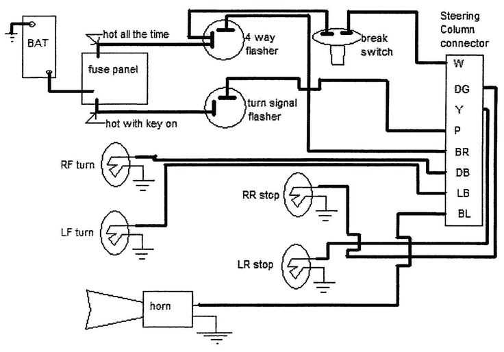 light switch ford headlight switch wiring diagram