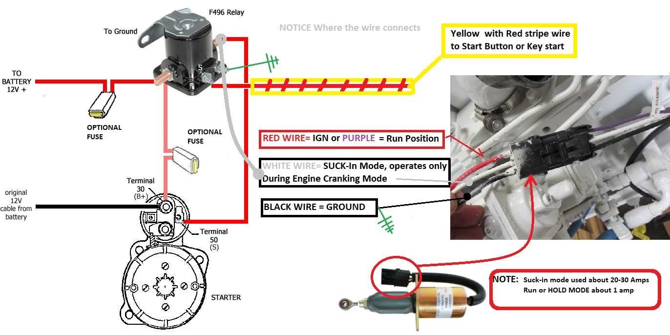 diesel fuel shut off solenoid wiring diagram