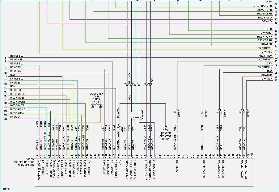 2007 dodge ram 1500 radio wiring diagram